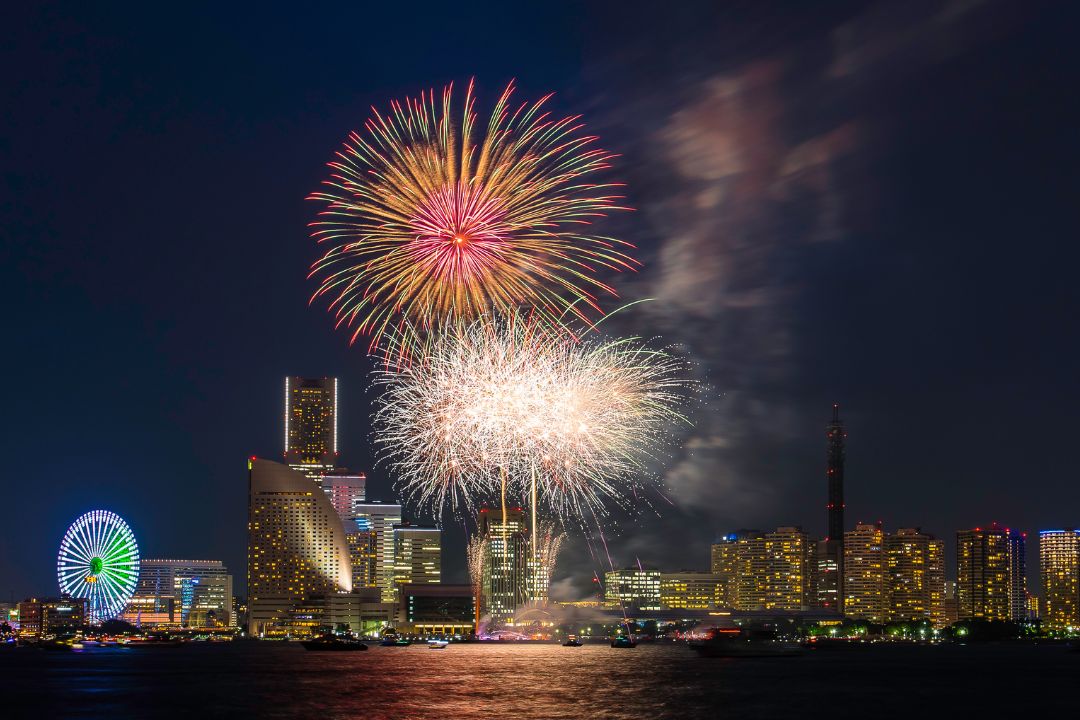 横浜花火