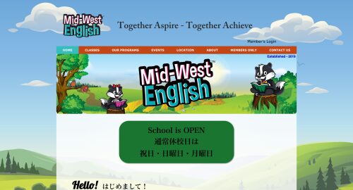 Mid-West English公式サイト