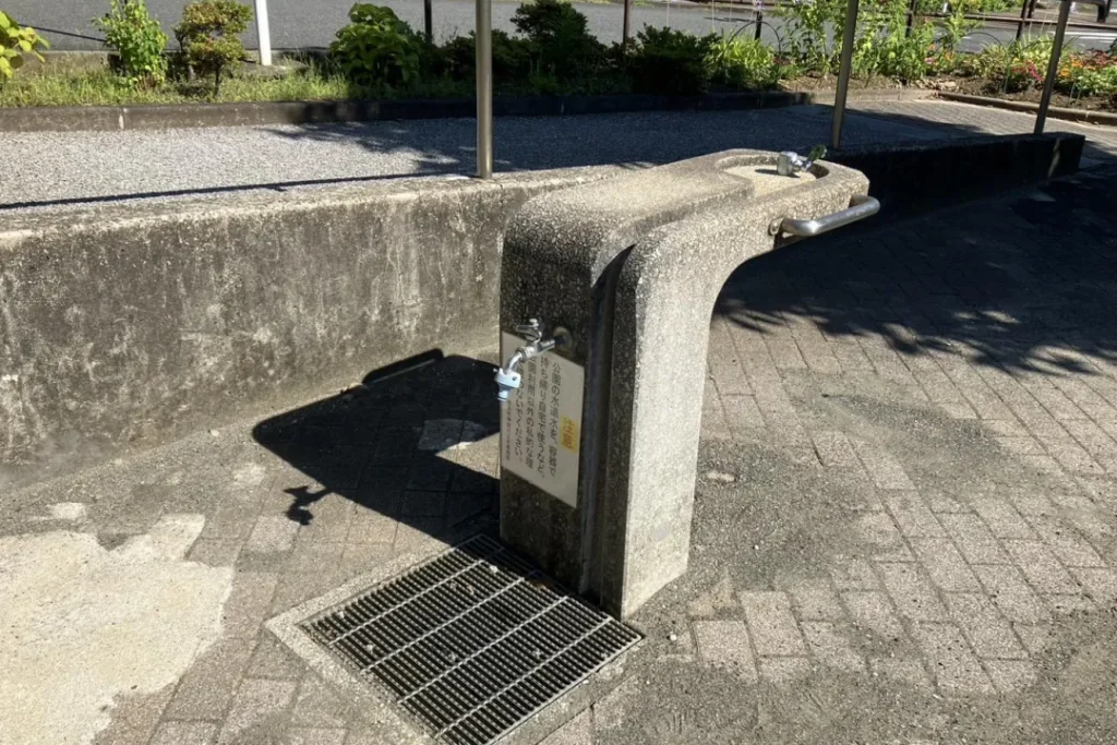 六角橋六丁目公園の手洗い場