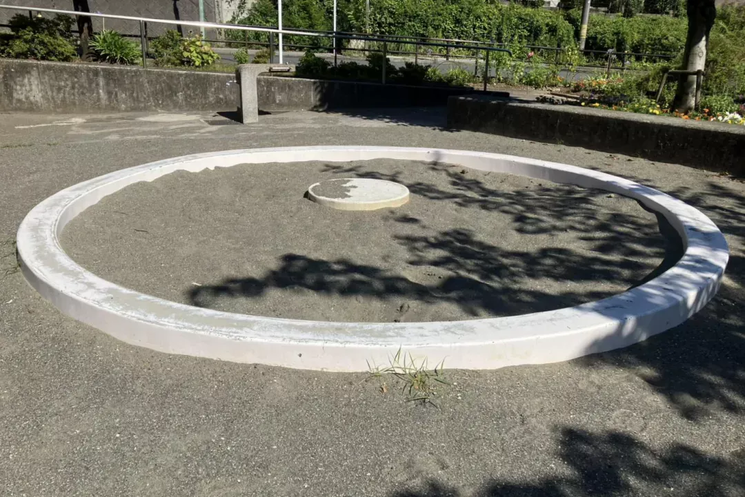 六角橋六丁目公園の砂場