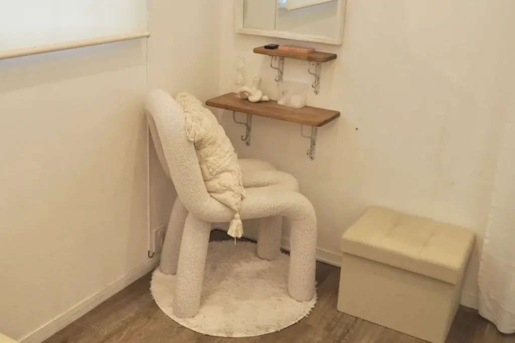 あたたかい雰囲気が作られているサロン