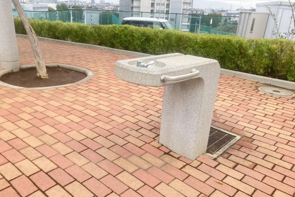 六角橋4丁目公園の手洗い場
