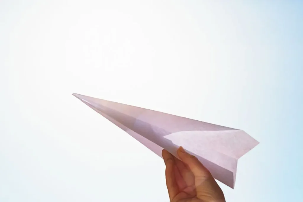 紙飛行機