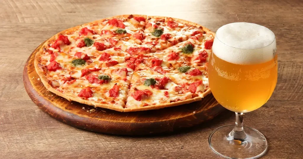 ピザハットのピザとビールのペアリング