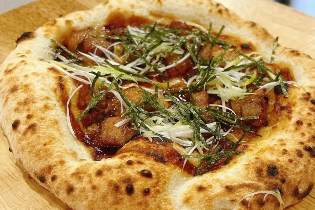 美味しいみたらしピザ