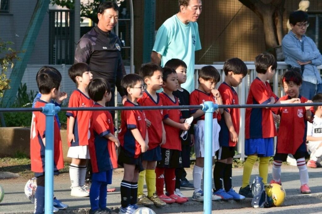 かもめSCの子どもたち