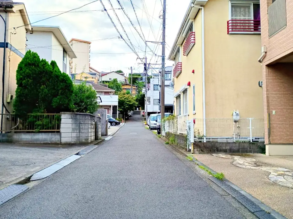 坂みち探訪記のまちの様子