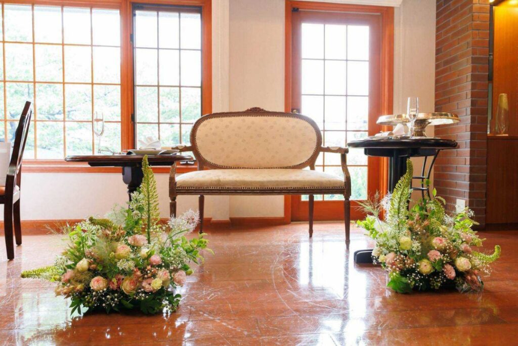結婚式用の装花